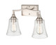 Millennium - 2102-BN - Two Light Vanity - Caily - Brushed Nickel