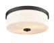 Millennium - 214102-MB - Two Light Flushmount - Laphia - Matte Black