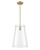 Millennium - 217101-VB - One Light Pendant - Maccan - Vintage Brass