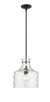 Millennium - 22601-MB - One Light Pendant - Santorini - Matte Black
