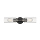 Millennium - 2412-MB/BN - Two Light Vanity - Matte Black/Brushed Nickel