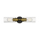 Millennium - 2412-MB/HBZ - Two Light Vanity - Matte Black/Heirloom Bronze