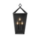 Millennium - 2533-PBK - Three Light Outdoor Wall Sconce - Arnold - Powder Coated Black