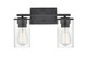 Millennium - 2702-MB - Two Light Vanity - Verlana - Matte Black