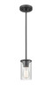 Millennium - 2711-MB - One Light Pendant - Verlana - Matte Black