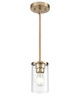 Millennium - 2711-MG - One Light Pendant - Verlana - Modern Gold