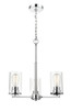 Millennium - 2713-CH - Three Light Chandelier - Verlana - Chrome