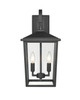 Millennium - 2972-PBK - Two Light Outdoor Lantern - Fetterton - Powder Coated Black