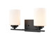 Durham Two Light Vanity (3182-MB)