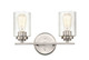 Millennium - 3682-SN - Two Light Vanity - Moven - Satin Nickel
