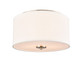 Millennium - 41002-MG - Two Light Flushmount - Guyten - Modern Gold