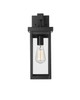 Millennium - 42601-PBK - One Light Outdoor Wall Sconce - Barkeley - Powder Coated Black