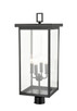 Barkeley Four Light Outdoor Post Lantern (42604-PBK)