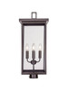 Millennium - 42604-PBZ - Four Light Outdoor Post Lantern - Barkeley - Powder Coated Bronze
