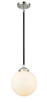 manufacturer_finish:Black Polished Nickel|manufacturer_glass:Cased Matte White Beacon|light_output:220.00lm|color_temperature:2200K|cri:99