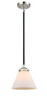manufacturer_finish:Black Polished Nickel|manufacturer_glass:Matte White|light_output:220.00lm|color_temperature:2200K|cri:99