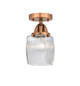 Innovations - 288-1C-AC-G302 - One Light Semi-Flush Mount - Nouveau 2 - Antique Copper Innovations - 288-1C-AC-G302 - One Light Semi-Flush Mount - Nouveau 2 - Antique Copper