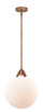 manufacturer_finish:Antique Copper|manufacturer_glass:Matte White|light_output:220.00lm|color_temperature:2200K|cri:99