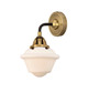 manufacturer_finish:Black Antique Brass|manufacturer_glass:Matte White|light_output:220.00lm|color_temperature:2200K|cri:99