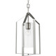Progress Lighting - P500431-009 - One Light Foyer Pendant - Vertex - Brushed Nickel