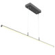 Westgate - SDTL-6FT-25-50W-MCTP-BK - Linear Tube Decorative Susp. Light Tunable - Sandy Black