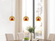 Dimmable With Lutron Brand Dimmers: Dvcl-153P, Scl LED Mini Pendant (UP-335-AM-REDCL)