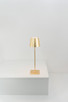 Zafferano - LD0340BFO - LED Table Lamp - Poldina Pro - Gold leaf