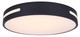 Canarm - CL-19-20-BK - LED Flush Mount - Niven - Black