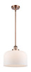 manufacturer_finish:Antique Copper|manufacturer_glass:Matte White|light_output:220.00lm|color_temperature:2200K|cri:99
