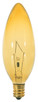 Satco - S3813 - Light Bulb - Transparent Amber