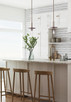 Viggo One Light Pendant (IPL696B01GD)