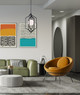 Valen One Light Pendant (IPL748B01BK)