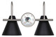 Talia Two Light Vanity (IVL1076A02BKN)