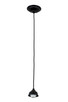 Meyda Tiffany - 185594 - One Light Pendant - Spiral Tulip - Textured Black