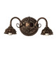 Wreath & Garland Two Light Wall Sconce (294017)