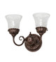 Wreath & Garland Two Light Wall Sconce (294879)