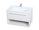Kasper Single Bathroom Floating Vanity (VF43030WH)