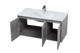 Rasina Single Bathroom Floating Vanity (VF44040CG)