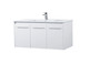 Rasina Single Bathroom Floating Vanity (VF44040WH)