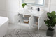 Rasina Single Bathroom Floating Vanity (VF44040WH)