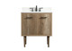 Elegant Lighting - VF48030NT-BS - Single Bathroom Vanity - Cyrus - Natural oak