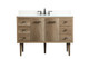 Elegant Lighting - VF48048NT-BS - Single Bathroom Vanity - Cyrus - Natural oak