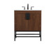 Elegant Lighting - VF48830MWT - Single Bathroom Vanity - Eugene - Walnut