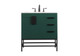 Elegant Lighting - VF48832MGN - Single Bathroom Vanity - Eugene - Green