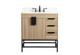 Elegant Lighting - VF48832MW-BS - Single Bathroom Vanity - Eugene - mango wood
