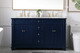 Wesley Bathroom Vanity Set (VF50060DBL)
