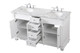 Wesley Bathroom Vanity Set (VF50060DWH)