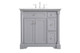 Elegant Lighting - VF53036GR - Bathroom Vanity Set - Clarence - Grey