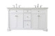 Elegant Lighting - VF53060DWH - Bathroom Vanity Set - Clarence - White