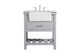 Elegant Lighting - VF60130GR - Single Bathroom Vanity - Clement - grey
